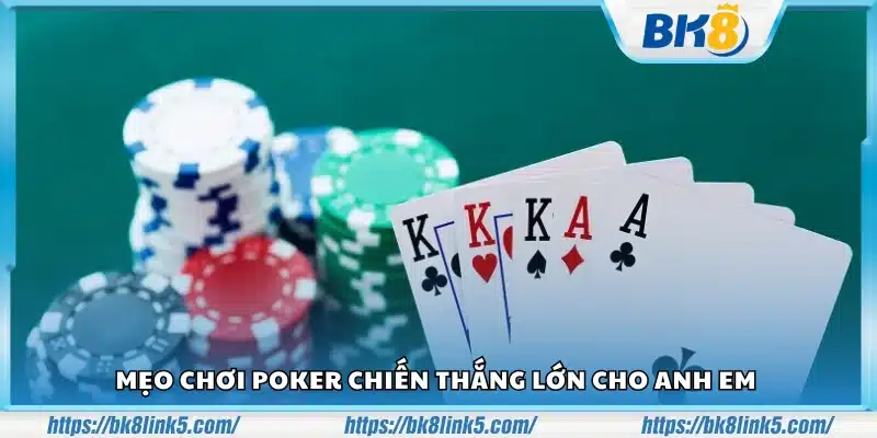 Meo choi Poker chien thang 3