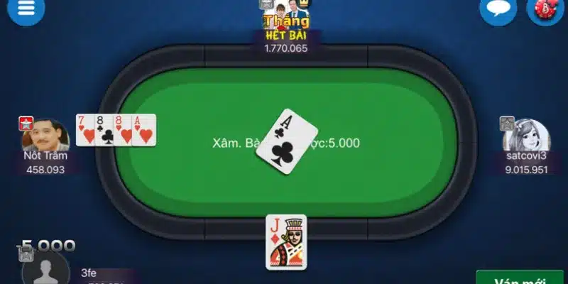 Chinh phục phỏm Tá Lả tại BK8: Đánh nhanh, thắng đậm 4 phom ta la 2 8 11zon