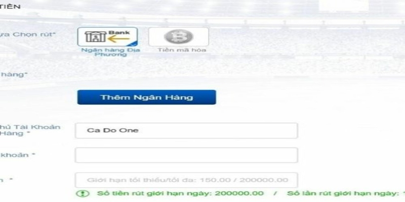 Hướng Dẫn Thao Tác Rút Tiền BK8 Đơn Giản Dành Cho Tân Binh 2 rut tien bk8 ve ngan hang